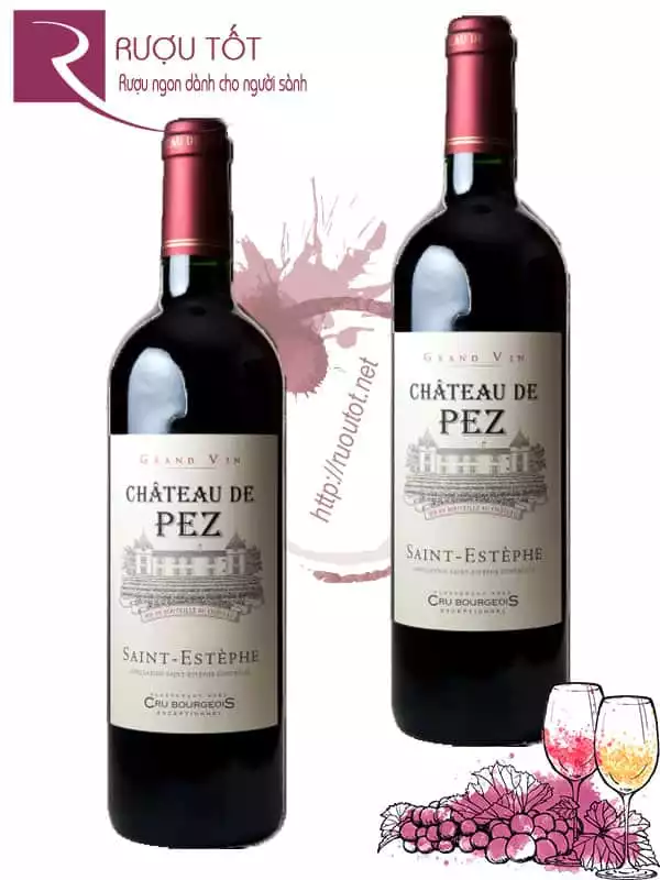 Vang Pháp Chateau de Pez Cru Bourgeois Thượng hạng