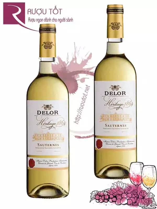 Vang Pháp Delor Heritage 1864 Sauternes
