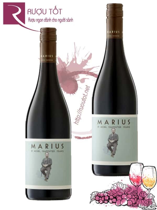 Rượu Vang Marius M Chapoutier Languedoc