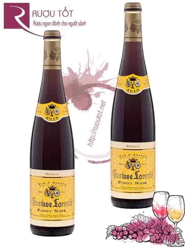 Vang Pháp Gustave Lorentz Pinot Noir Alsace Thượng hạng