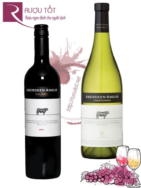 Vang Argentina Angus Aberdeen (Red – White) Thượng hạng