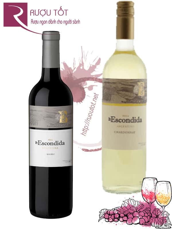 Rượu vang Finca La Escondida (Red – White) Cao cấp