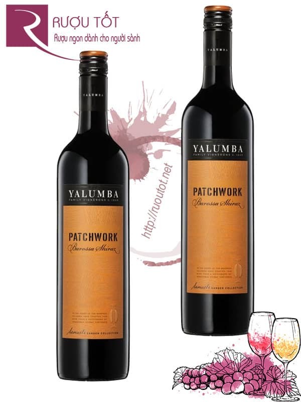 Rượu vang Yalumba Patchwork Barossa Shiraz Giá Tốt