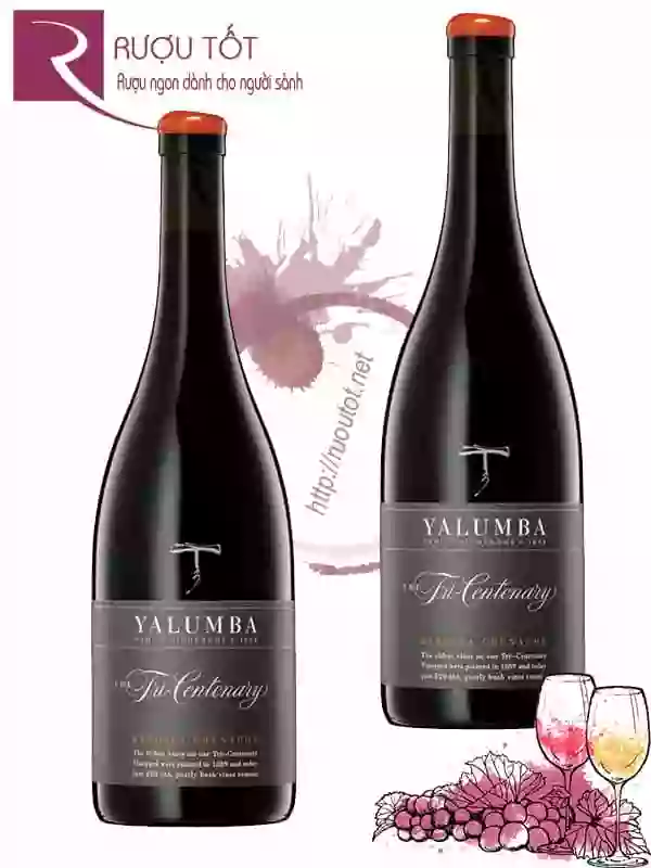 Rượu vang Yalumba Tri centenary Grenache Chiết khấu cao