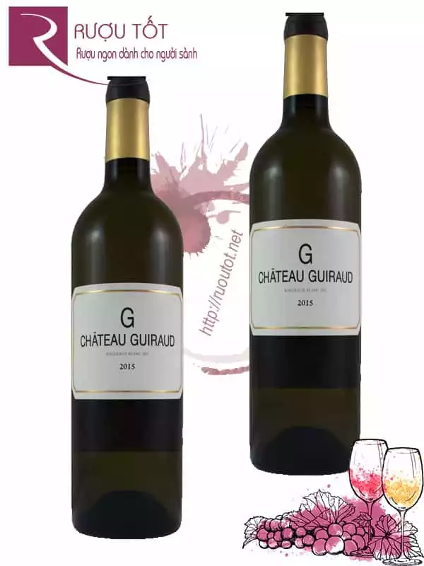 Vang Pháp G De Chateau Guiraud Bordeaux Blanc Sec Cao cấp