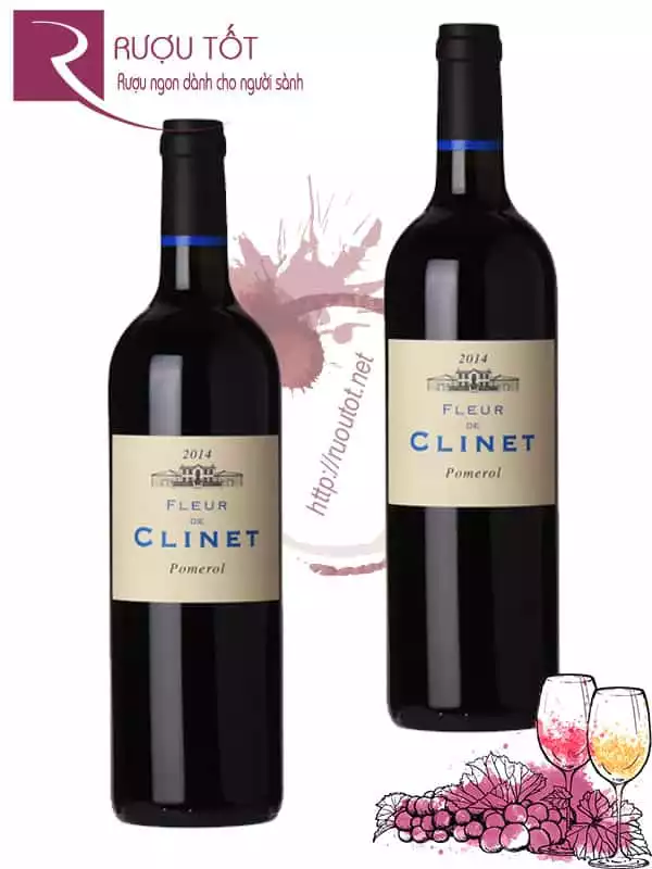 Vang Pháp Fleur de Clinet Pomerol Cao cấp