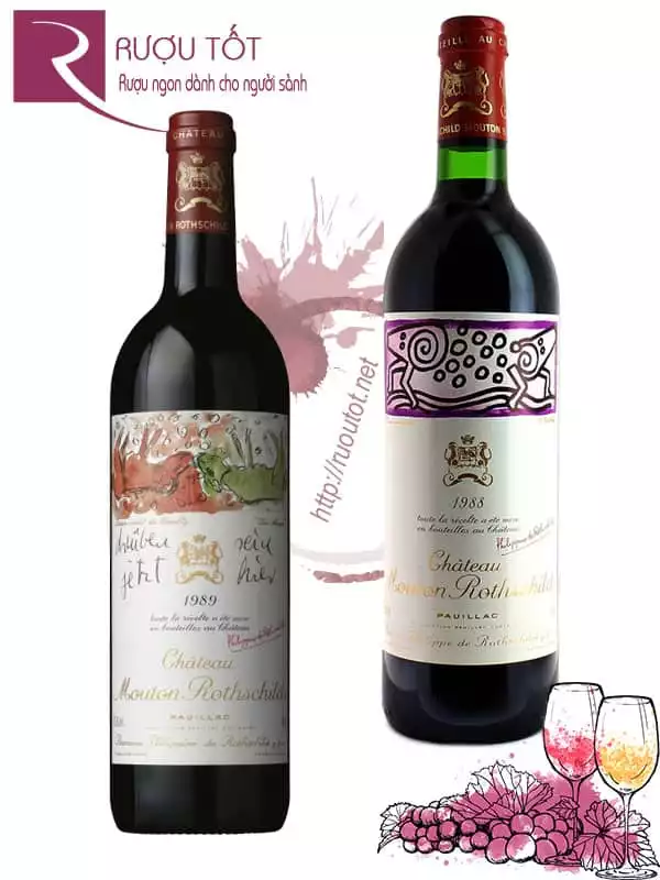 Vang Pháp Chateau Mouton Rothschild Thượng hạng