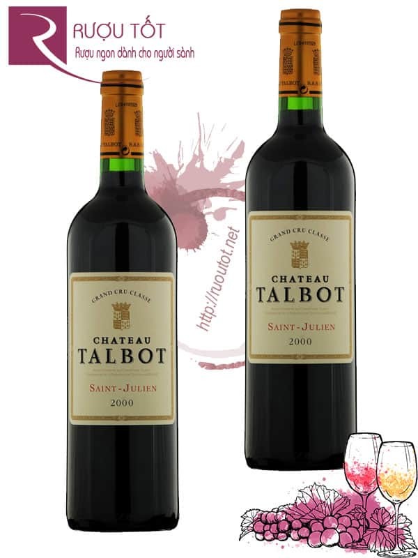 Rượu Vang Chateau Talbot Saint Julien Grand Cru Classe