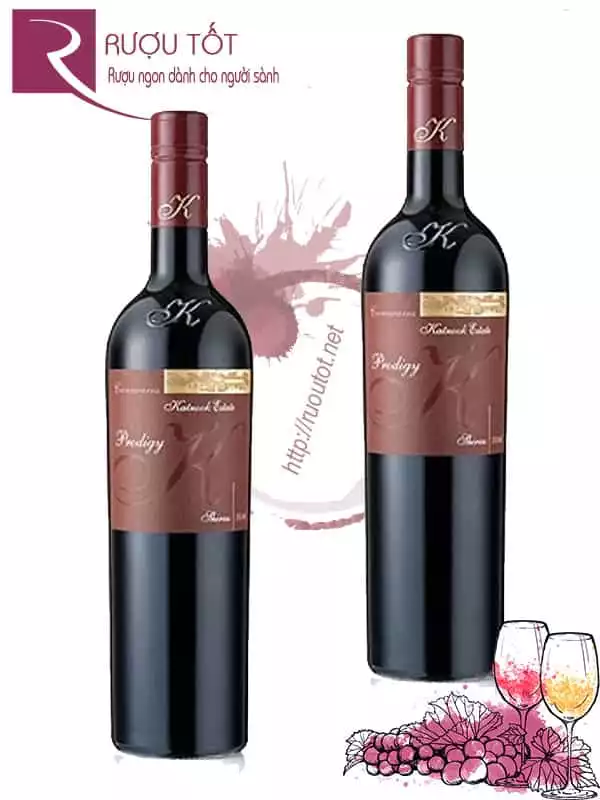 Rượu vang Katnook Prodigy Shiraz Thượng hạng