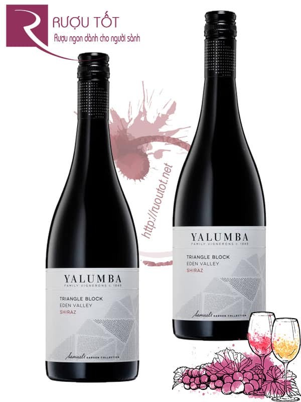 Rượu vang Yalumba Triangle Block Shiraz Viognier Chiết khấu cao