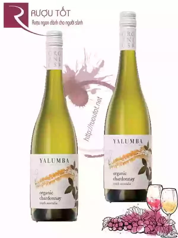 Rượu vang Yalumba Organic Riverland Chardonnay Cao cấp