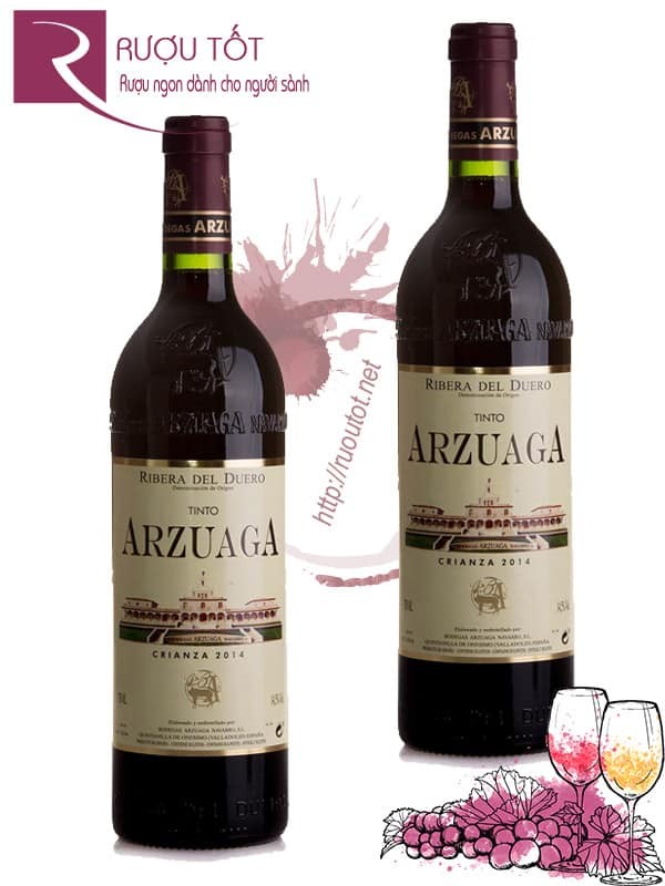 Rượu Vang Arzuaga Tinto Crianza Ribeira de Duero