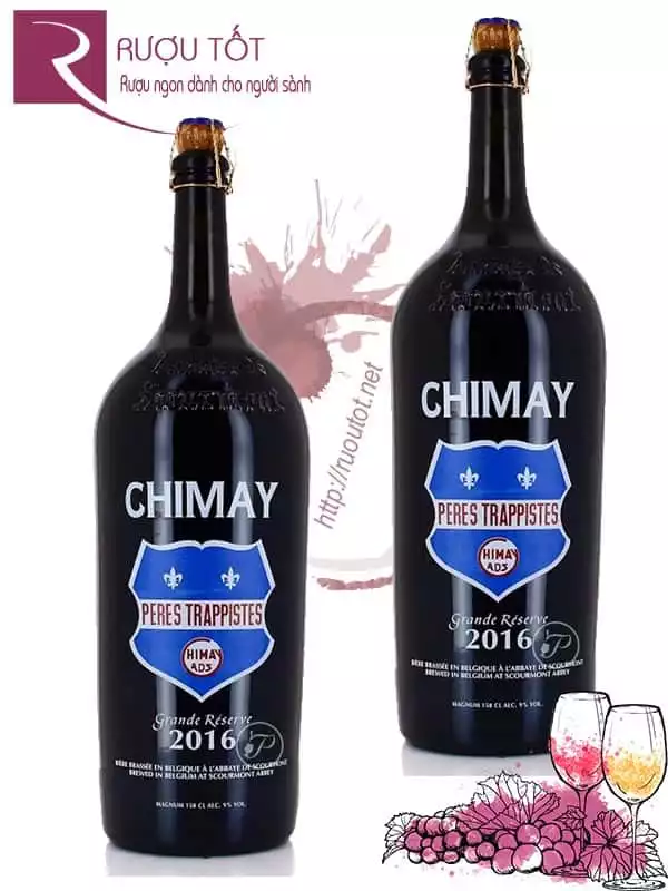 Bia Chimay Xanh 1 5l nhập khẩu chính hãng Bỉ limited