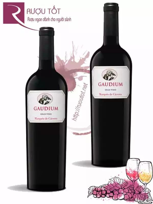 Rượu Vang Gaudium Marques de Caceres Rioja