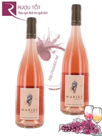 Vang Pháp M Chapoutier Marius Rose Languedoc Thượng hạng