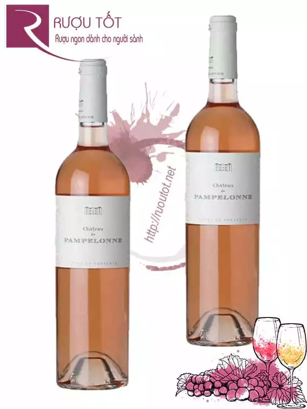 Vang Pháp Chateau de Pampelonne Rose Cotes de Provence Cao Cấp