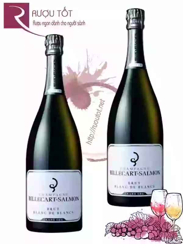 Rượu Champagne Billecart Salmon Blanc de Blancs