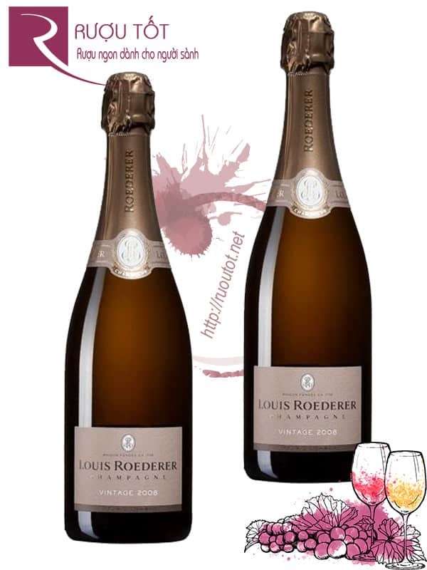 Rượu Champagne Louis Roederer Vintage