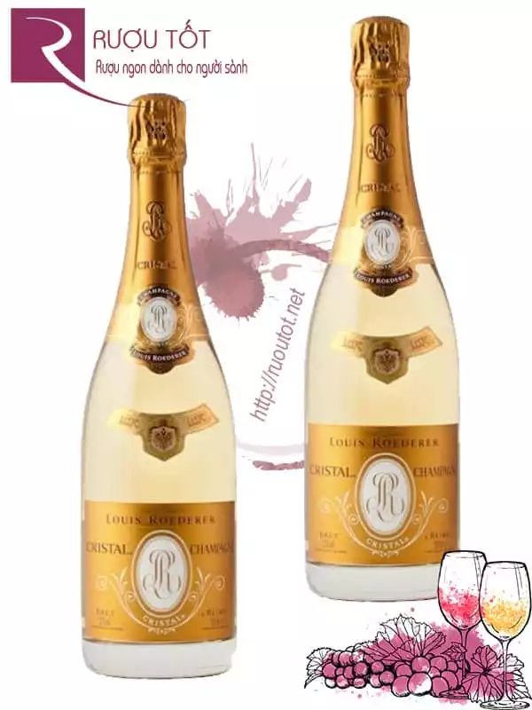 Vang Louis Roederer Cristal Champagne