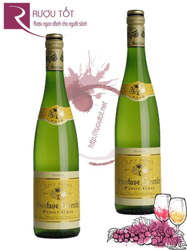 Vang Pháp Gustave Lorentz Alsace Pinot Gris Reserve Thượng hạng
