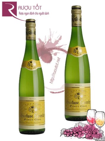 Vang Pháp Gustave Lorentz Alsace Pinot Gris Reserve Thượng hạng