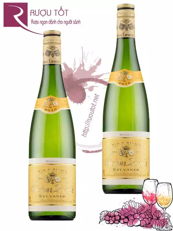 Rượu vang Gustave Lorentz Alsace Sylvaner Reserve