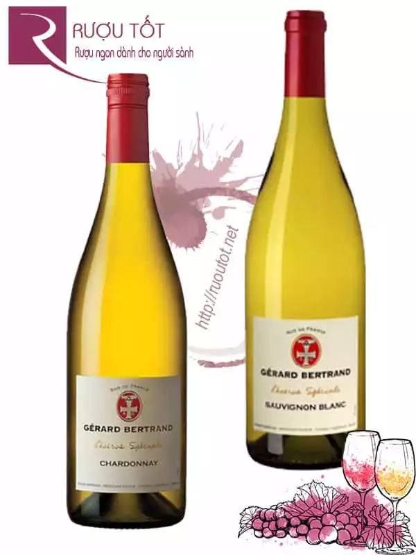 Rượu Vang Gerard Bertrand Chardonnay Sauvignon Blanc