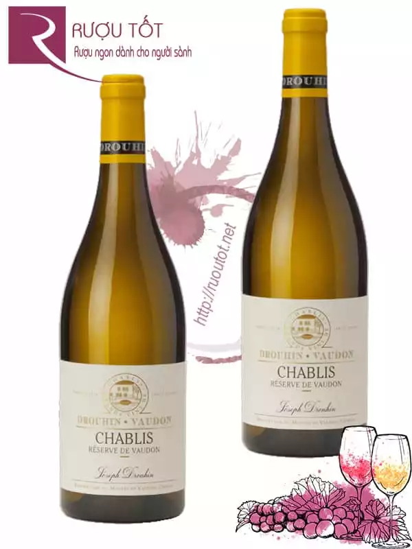 Vang Pháp Chablis Domaine de Vaudon Joseph Drouhin Thượng hạng