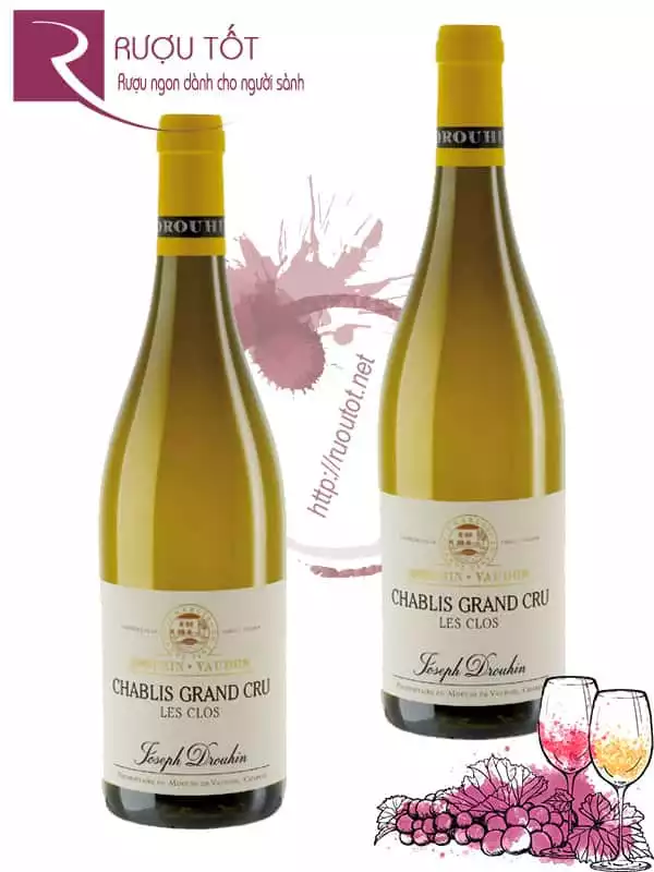 Vang Pháp Chablis Premier Cru Montmains Joseph Drouhin Thượng hạng