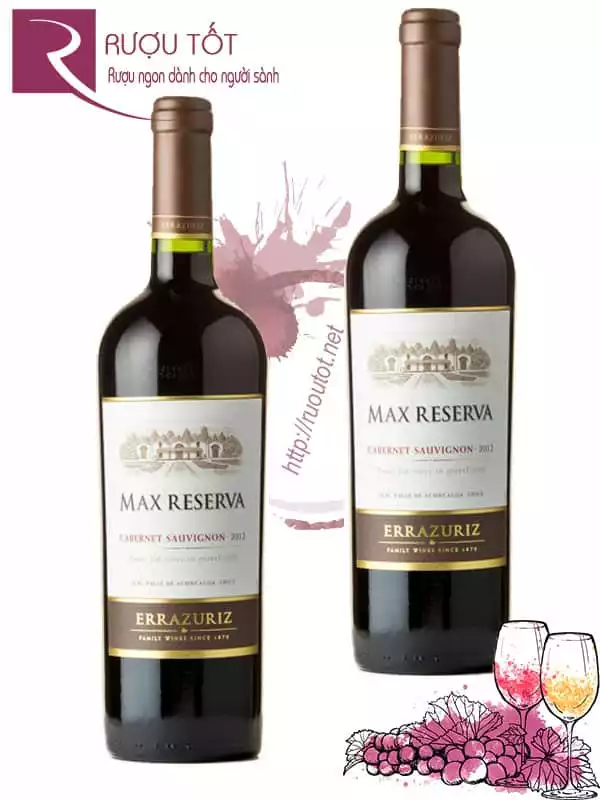 Rượu Vang Errazuriz Max Reserva Cabernet Sauvignon