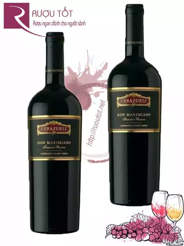 Vang Chile Errazuriz Don Maximiano Founder's Reserve Cao cấp