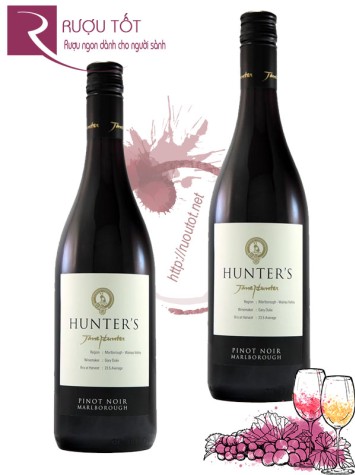 Rượu vang Hunter's Marlborough Pinot Noir Wairau Valley Hảo hạng