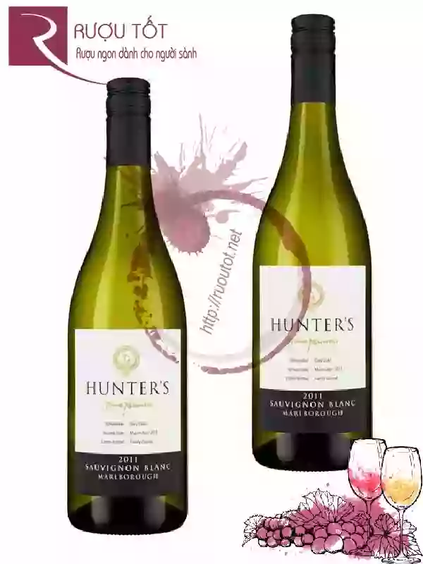 Rượu vang Hunter's Marlborough Sauvignon Blanc Chính hãng