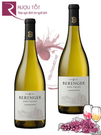 Rượu vang Beringer Napa Valley Chardonnay Nhập khẩu chính hãng