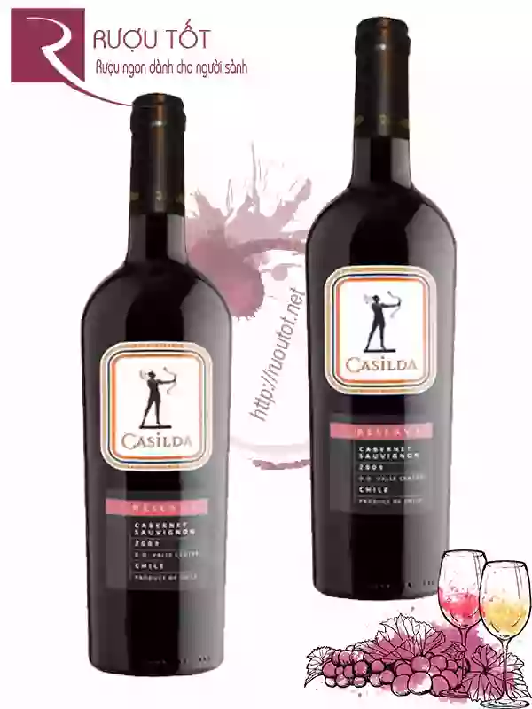 Vang Chile Casilda Reserva Cabernet Sauvignon Thượng hạng