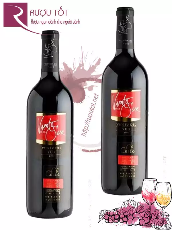 Vang Chile Viento del Sur Cabernet Sauvignon Thượng hạng