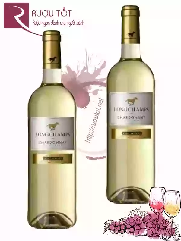 Rượu vang Longchamps Chardonnay VDF Adet Seward Thượng hạng