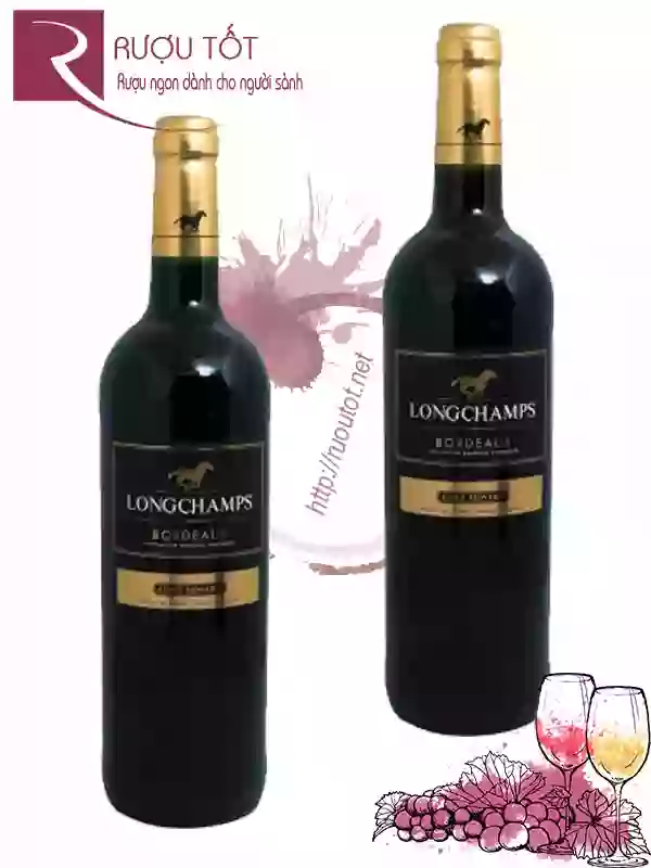 Vang Pháp Longchamps Bordeaux Adet Seward