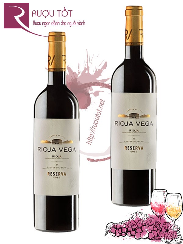 Rượu vang Rioja Vega Reserva Rioja DOC Red Blend Thượng hạng