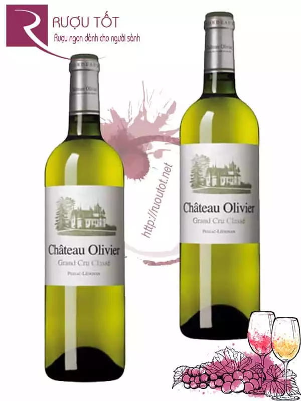 Rượu Vang Chateau Olivier Grand Cru Classe Pessac Leognan Thượng hạng