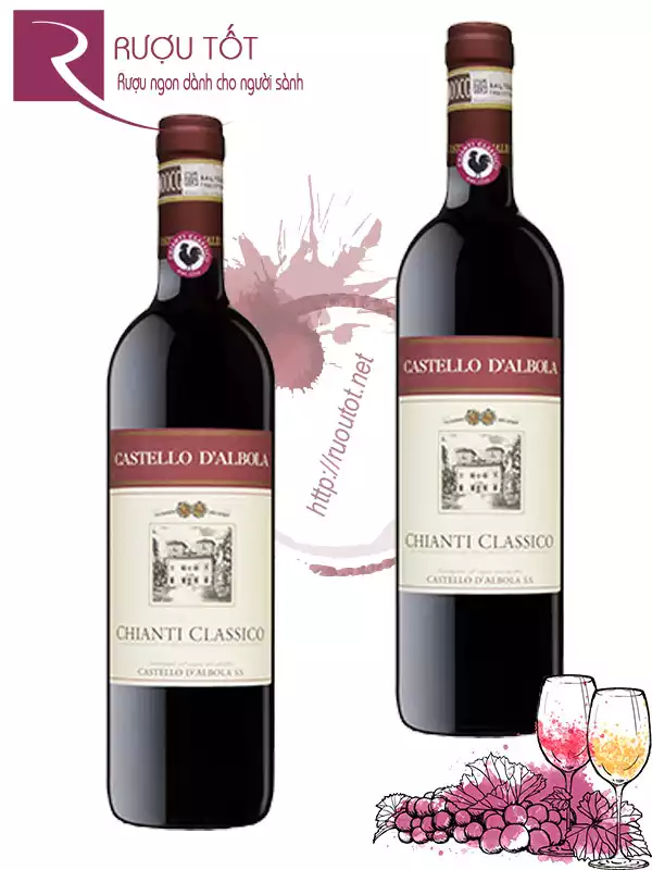 Vang Ý Chianti Classico Castello dAlbola Tuscany Thượng hạng