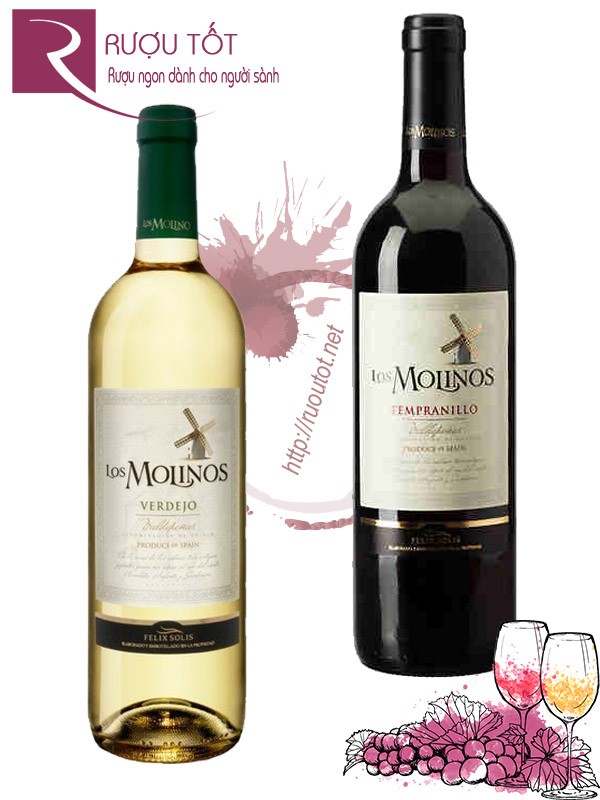 Rượu vang Los Molinos Felix Solis Tempranillo Cao cấp