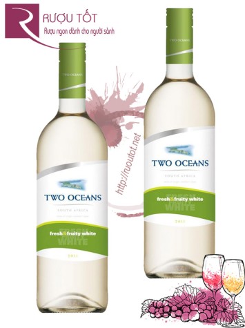 Rượu vang Two Oceans Fresh and Fruity Blanc Chiết khâu cao