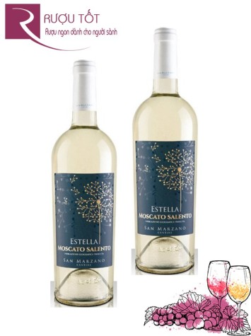 Rượu Vang Ý Estella Moscato Puglia San Marzano 12,5%