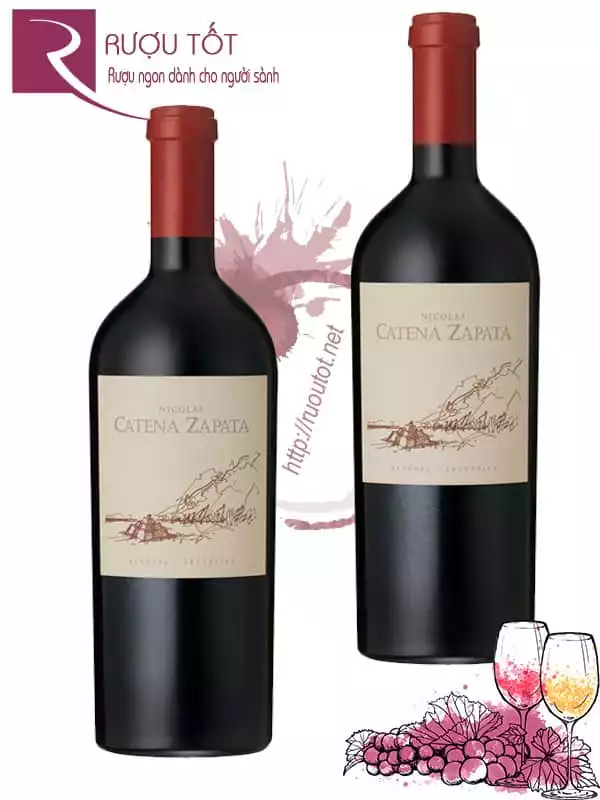 Rượu vang Nicolas Catena Zapata Red Blend 1500ml Cao cấp