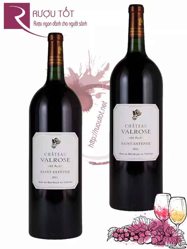 Vang Pháp Chateau Valrose Cuvee Alienor Saint Estephe Cao Cấp