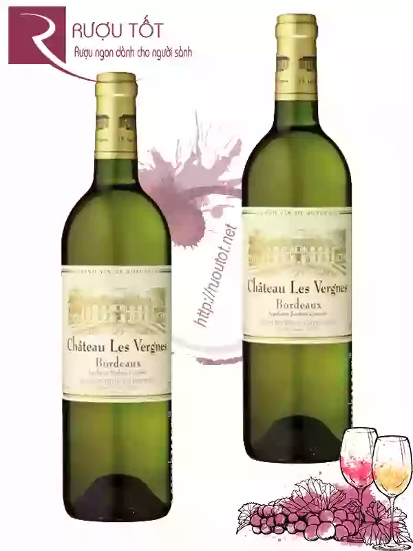 Rượu Vang Chateau Les Vergnes Bordeaux Blanc