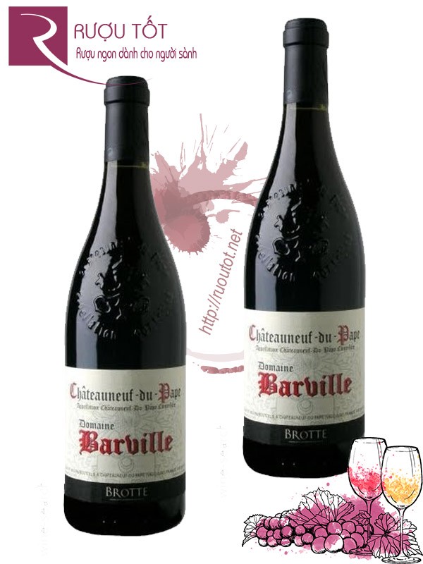 Vang Pháp Domaine Barville Châteauneuf du Pape Thượng hạng