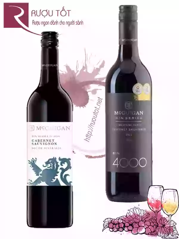 Rượu vang Bin 4000 McGuigan Cabernet Sauvignon Chiết khấu cao