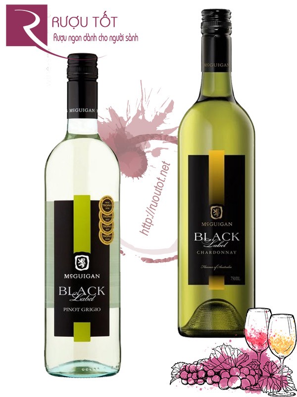 Rượu vang Black Label McGuigan Blanc Chiết khấu cao